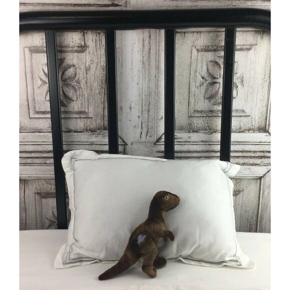 Jurassic World  Dinosaur T Rex Plush Stuffed Animal 7" Brown Travel Size Small C - Picture 2 of 9